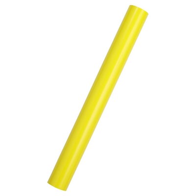 JAM Paper Short Mini Roll Wrapping Paper, 26.3 sq. ft., Yellow, 2/Pack(165S25263yeg)