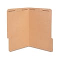 Staples® Reinforced Classification Folder, 2 Expansion, Legal Size, Kraft Brown, 50/Box (ST831073/8