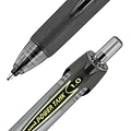 uni Power Tank RT Ballpoint Pens, Medium Point, 1.0mm, Black Ink, 12/Pack (42070)