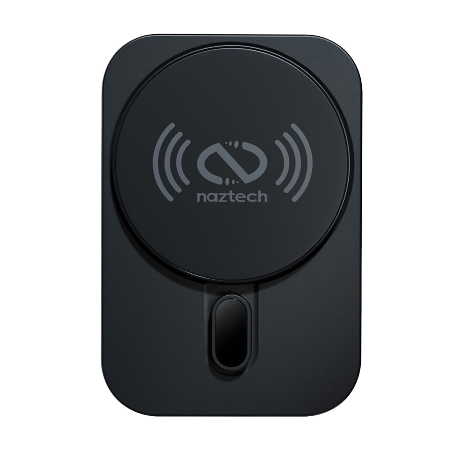 Naztech MagLock MagSafe Charging Qi v2.0 Vent Car Mount, 15W, Black (16125)