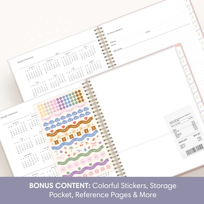 2027 Blue Sky Sincerely Jules 8.5" x 11" Weekly & Monthly Planner (164245)