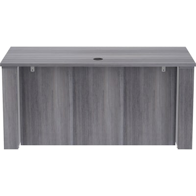 Lorell Essentials Series 60"W Electric Adjustable Standing Desk, Weathered Charcoal (LLR69572)