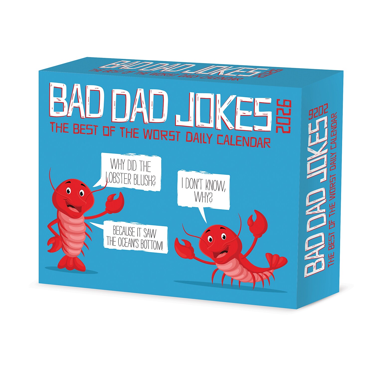 2026 Willow Creek Bad Dad Jokes 6.18 x 1.34 Daily Day-to-Day Calendar (53942X)
