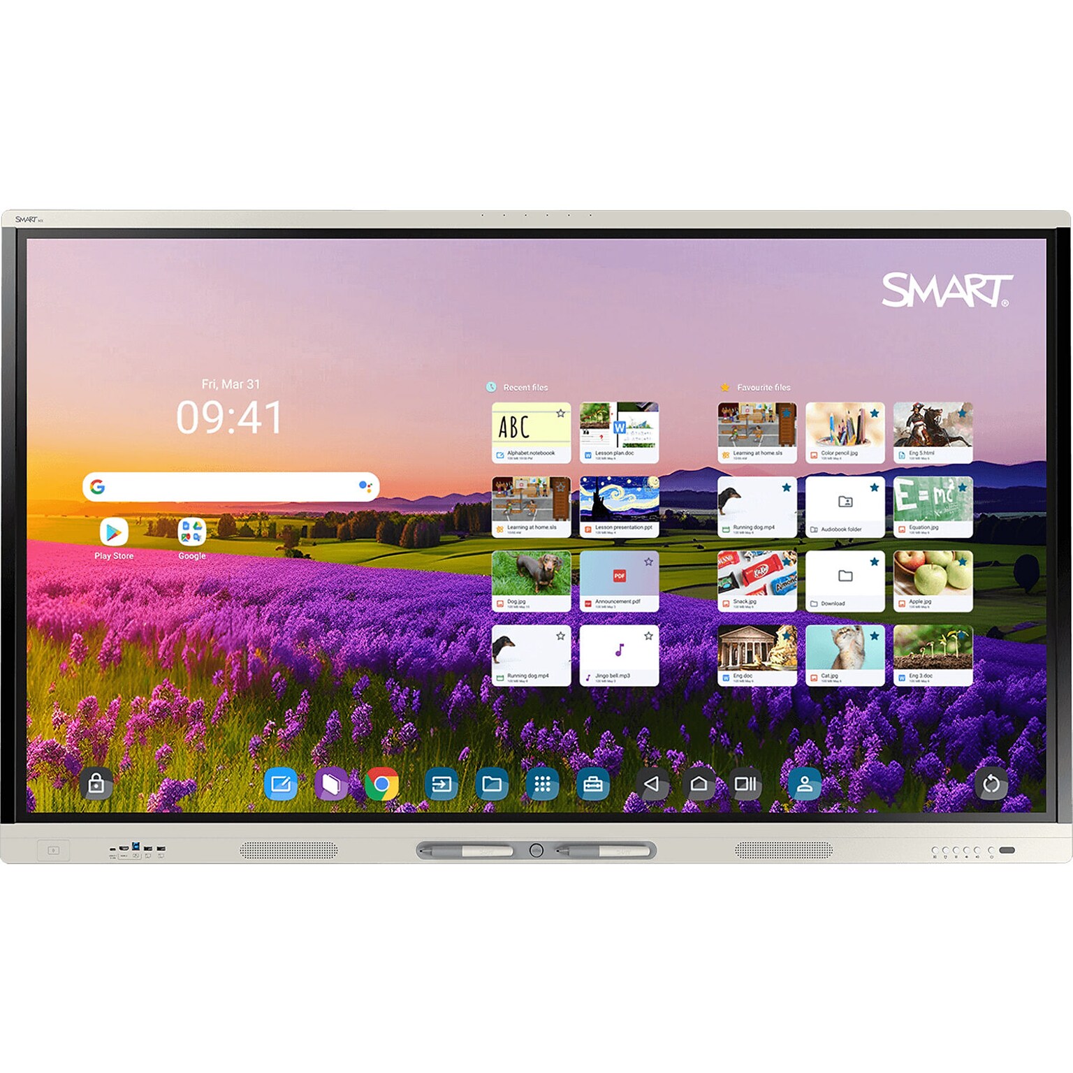 Smart Board MX 75 Wall Mountable All-In-One Interactive Display for Digital Signage (MX275-V5)