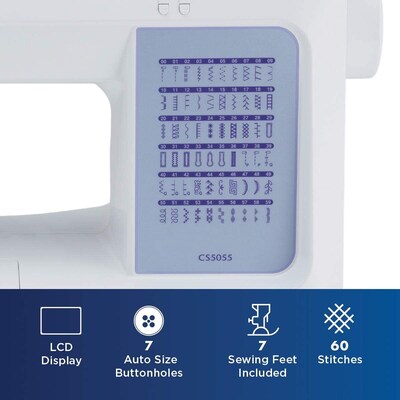 Brother Computerized Sewing Machine with Storage Case (CS5055)