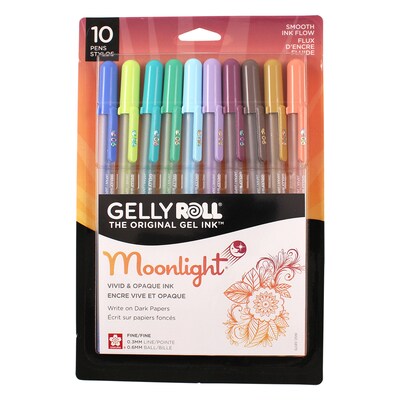 Sakura Moonlight, Liquid Ink, Assorted Ink, 10/Bundle (SAK58173-2)