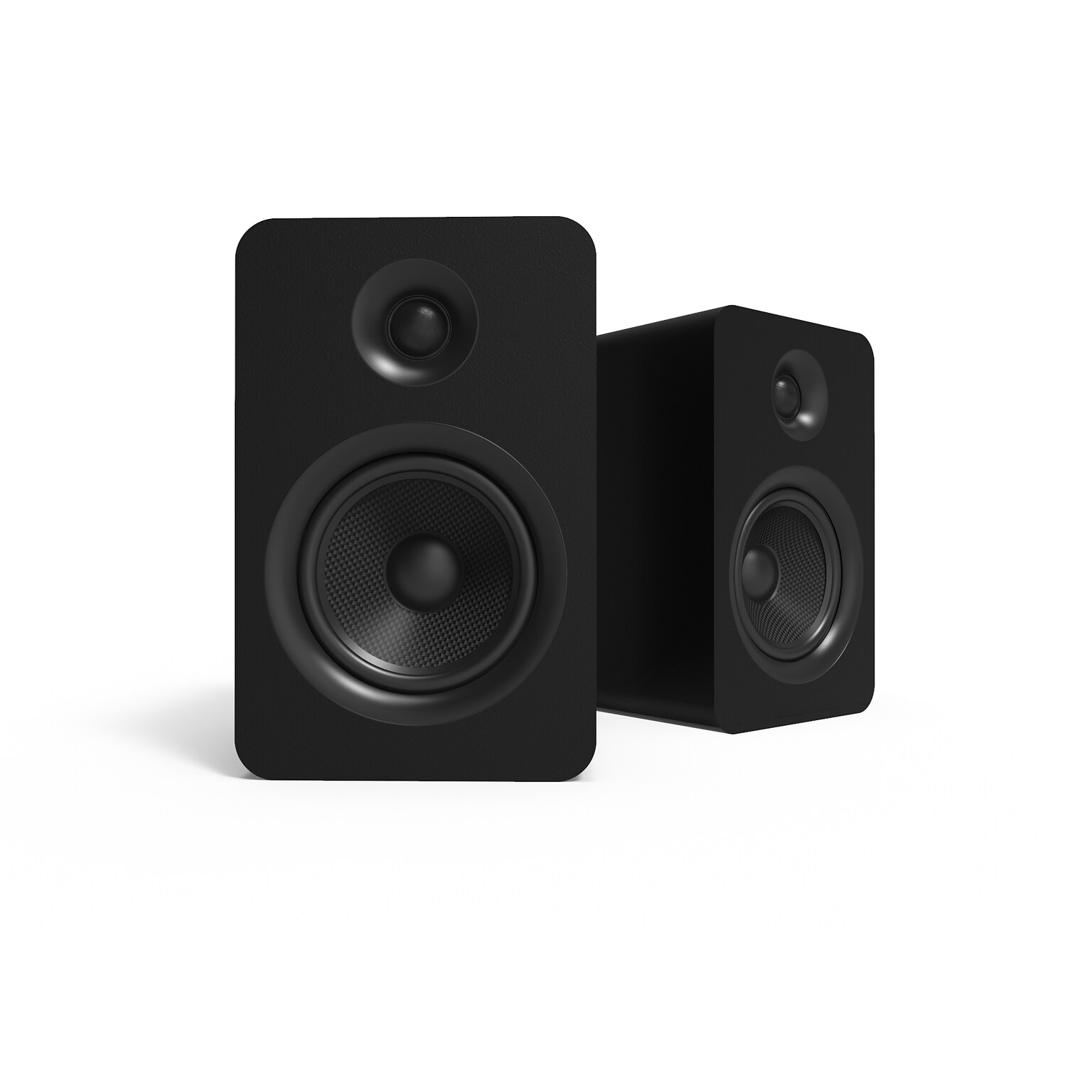 Kanto YU Passive 5.25 Speakers with 1 Silk Dome Tweeter and 5.25 Kevlar Woofer, Black, Pair (YUP6)