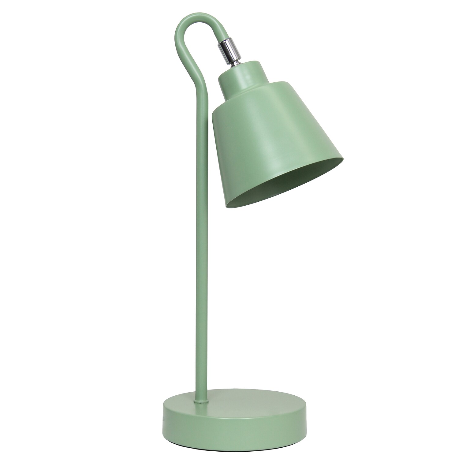 Simple Designs Sleek Essentials LED Desk Lamp, 16, Sage Green (LD1079-SGE)