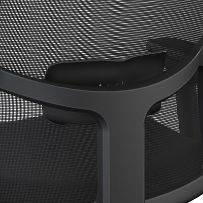 HON Ignition 2.0 Fabric Computer & Desk Big & Tall Chair, 450 lb. Capacity, Black (HONI2BTVMC10BTN)