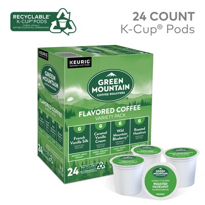 Green Mountain Variety Pack Coffee Keurig® K-Cup® Pods, Light Roast, 24/Box (5000374160)