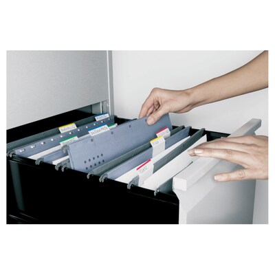Post-it® Tabs, 2" Wide, Lined, Assorted Colors, 24 Tabs/Pack (686F-1)