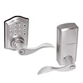 Honeywell Electronic Entry Lever Door Lock, Satin Nickel (8734301)