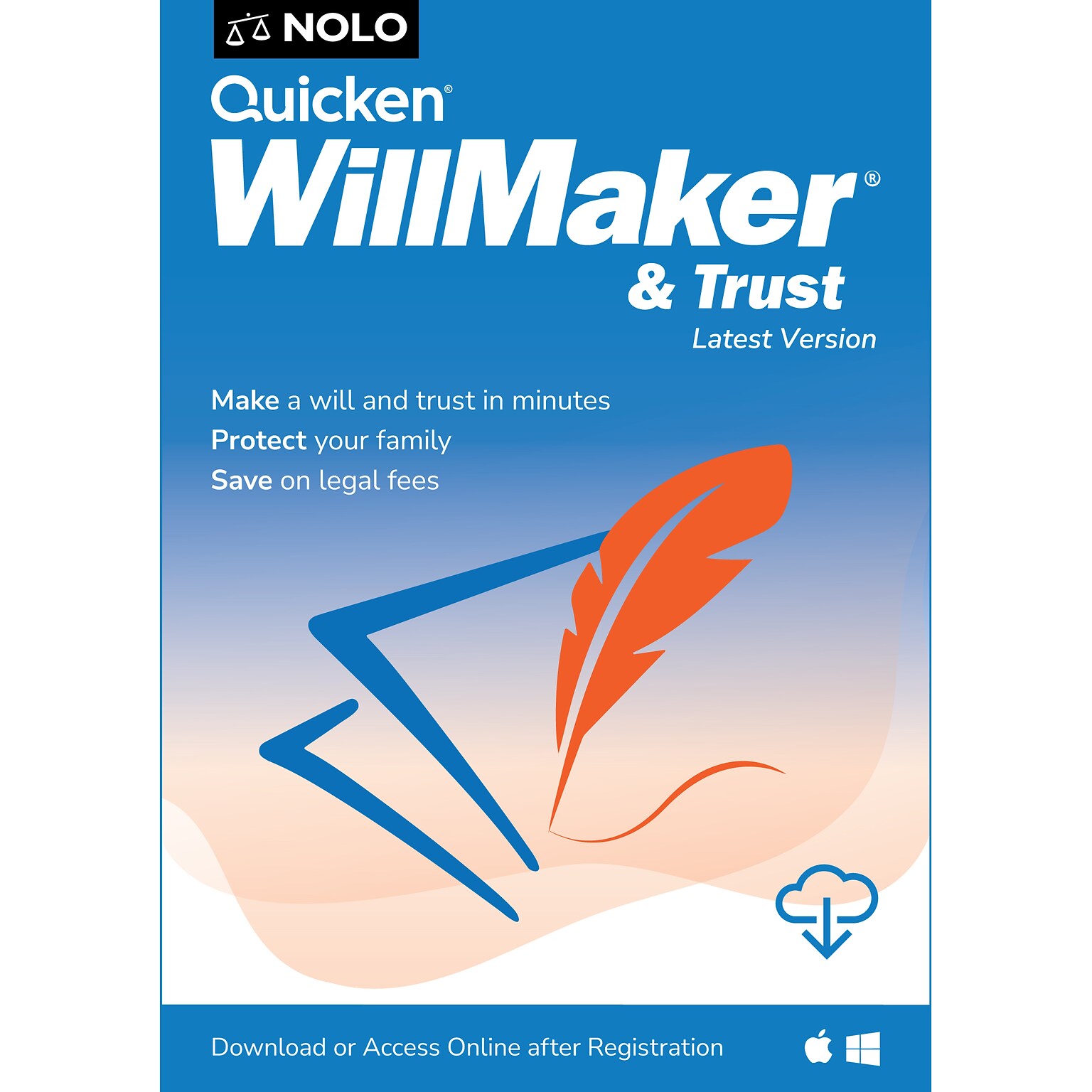 Quicken WillMaker & Trust 2025 for 1 User, Windows/Mac, Download (IND945800V087)