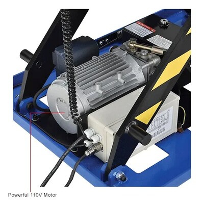 Global Industrial Power Scissor Lift Table w/ Hand Control, 48" x 28", 2200 Lb. Capacity (989018)