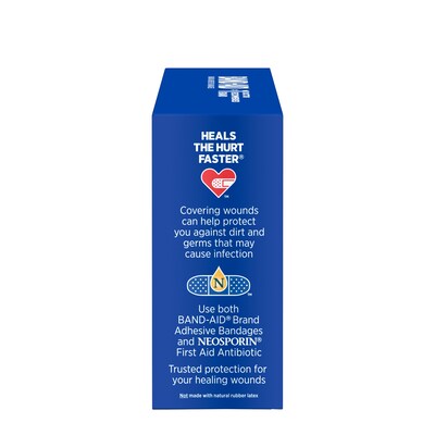 Band-Aid Brand Flexible Fabric Adhesive Bandages, Assorted Sizes, 100 Count (117178)