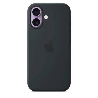 Apple Silicone MagSafe Phone Case for iPhone 17, Black (MGF14ZM/A)