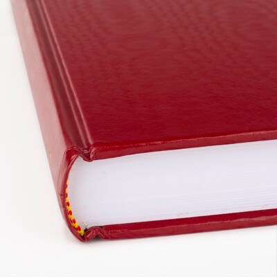2026 AT-A-GLANCE Standard Hardcover Daily Diary, 7.5" x 9.5", Ruled, Red (SD374-13-26)