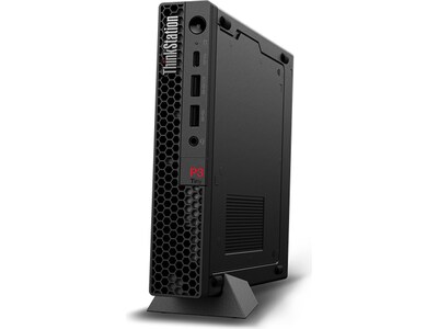 Lenovo ThinkStation P3 Tiny Desktop Computer, Intel Core i7-13700T, 32GB Memory, 1TB SSD (13GD08)