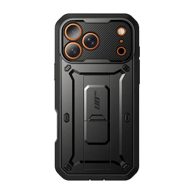 SUPCASE Unicorn Beetle Pro Case for iPhone 17 Pro Max, Shock Absorbing, Black (SUP-iPhone2025Max-UBPro-SP-Black)