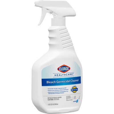 Clorox Healthcare Bleach Germicidal Cleaner Spray, Unscented, 32 oz., 6/Carton (CLO 068970CT)