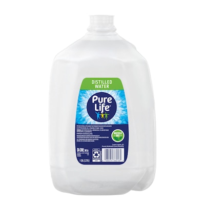 Pure Life Distilled Water, 1 Gallon. Bottle, 6/Pack (NLE12532472)