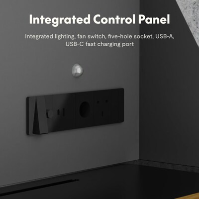 Flexispot Quick Install Series Solo Pro Sound Absorbing Privacy Booth, Black (EP1SB)