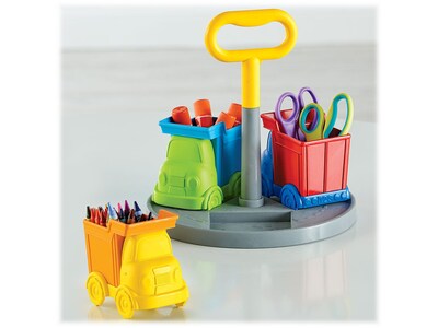 Learning Resources Create-a-Space Kiddy Caddy Trucks!, Multicolor (LER3715)