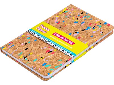 Pukka Pad Planet Softcover Notebook, 5.31" x 8.46", Wide-Ruled, 80 Sheets, Multicolor (9855-SPP)