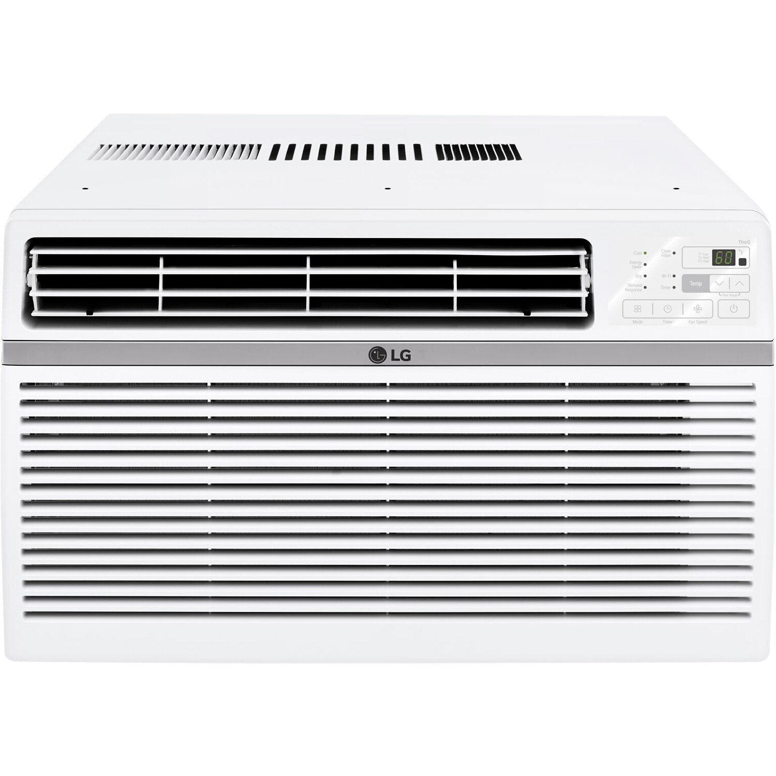LG 115-Volt 8,000 BTU Window Air Conditioner with Remote, White (LW8024RD)