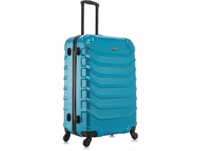 InUSA Endurance 28" Hardside Suitcase, 4-Wheeled Spinner, TSA Checkpoint Friendly, Teal (IUEND00L-TEA)