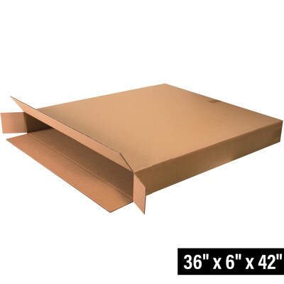 36 x 6 x 42 Heavy Duty Side Loading Boxes, 44 ECT, 5/Bundle (HD36642FOL)