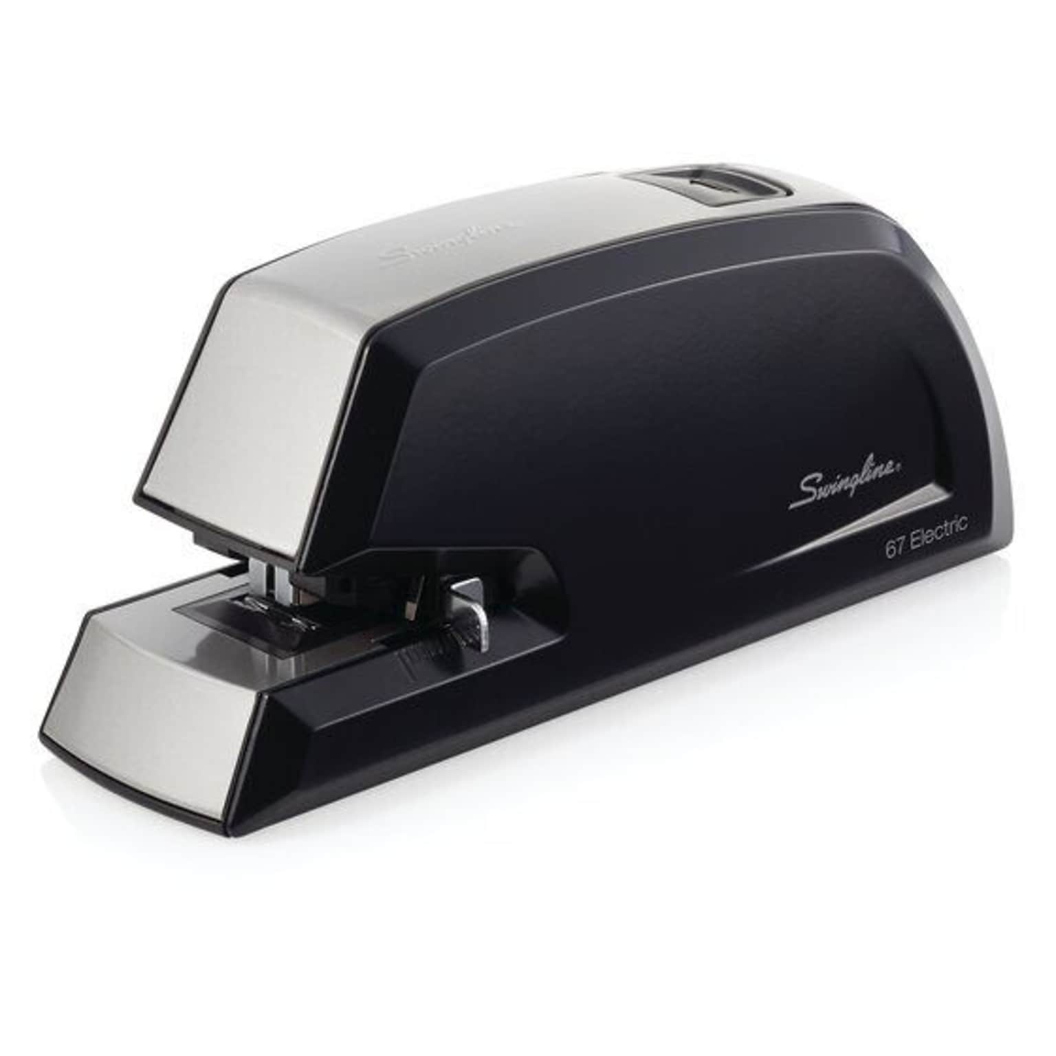 Swingline Commercial Electric Desktop Stapler, 20-Sheet Capacity, Black/Silver (6701)