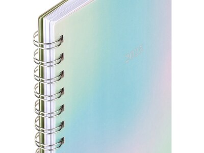 2025 Cambridge Ombre 5.5" x 8.5" Weekly & Monthly Planner, Poly Cover, Multicolor (1731-200-25)