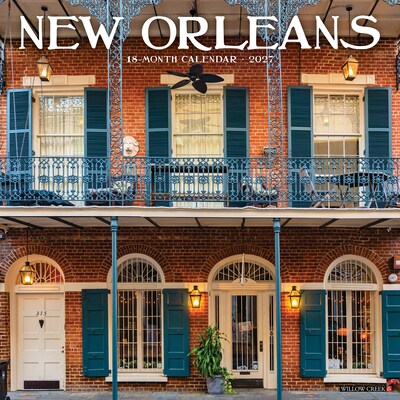 2027 Willow Creek New Orleans  12 x 12 Monthly Wall Calendar (61497)