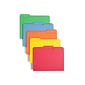 Smead File Folder, 1/3-Cut Tab, Letter Size, Assorted Colors, 100/Box, (11943)