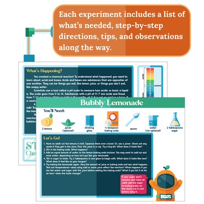 Carson Dellosa Education Mini Maker Kit: Food Science, Multicolored (CD-746012)