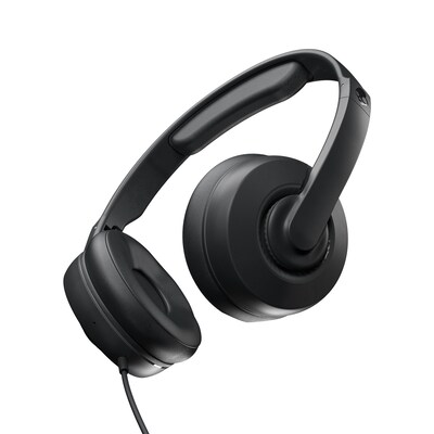 Skullcandy Cassette Junior Over-Ear Headphones with Microphone, Black (S5CSY-N003)