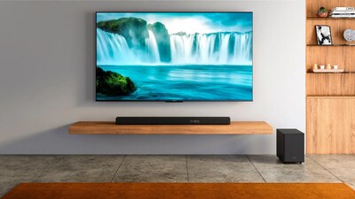 Hisense 3.1.2 Dolby ATMOS Soundbar with Wireless Subwoofer, Black (AX3125H)