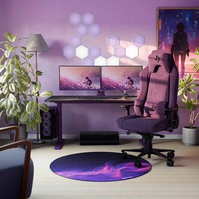 Arozzi Arena Gaming Desk, Purple (ARENANAPP)