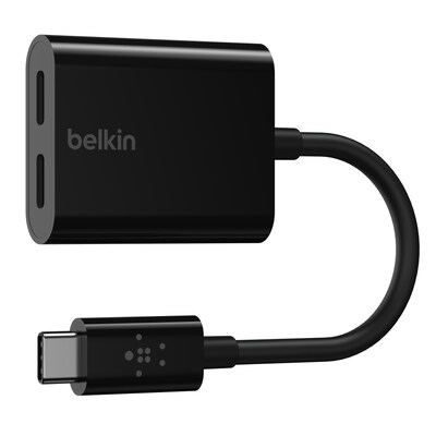 Belkin USB C to USB C Audio Cable, Black (F7U081BTBLK)