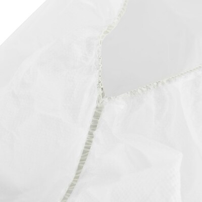 Global Industrial Standard Disposable Shoe Covers, Size 12-15, White, 150 Pairs/Case (708196BWH)