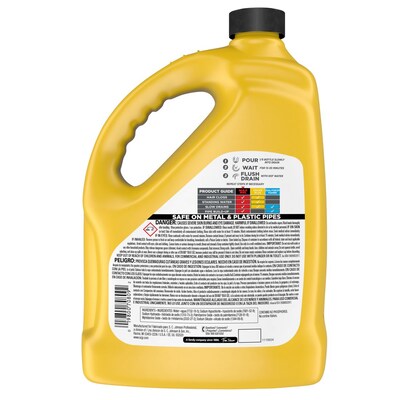 Drano Max Gel Clog Remover Drain Cleaner, 1 Gal. (696642EA)