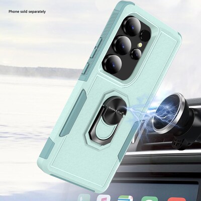 SaharaCase Raider Phone Case for Galaxy S25 Ultra, Shock Absorbing, Oasis Aqua (CP00769)