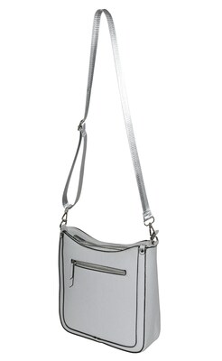 Nicci Cross-Body Bag, Grey (NH02-GRY)