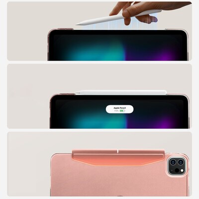 SaharaCase Venture Series Tri-Fold Case for iPad Pro 13" (M4 2024/M5 2025), Desert Rose (TB00377)