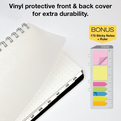 2027 Excello Brands 5.8 x 8 Weekly & Monthly Standard Planner, Paperboard Cover, Frosted (ESPL-CY27-58)