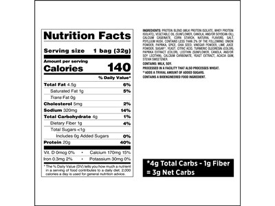 Quest Gluten Free Chili Lime Tortilla Style Protein Chips, 1.1 oz., 8 Bags/Box (NTCCL8M1)