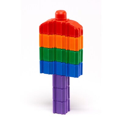 Snapo Jr. Building Blocks Advanced Builder's Kit, 80 Pieces/Set (SNP3280)