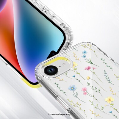 SaharaCase Inspire Series Phone Case for iPhone 16e, Shock Absorbing, Desert Flower (CP00826)