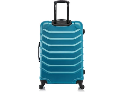InUSA Endurance 28" Hardside Suitcase, 4-Wheeled Spinner, TSA Checkpoint Friendly, Teal (IUEND00L-TEA)